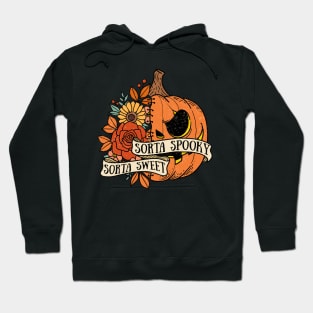 "Sorta Spooky Sorta Sweet" Pumpkin Hoodie